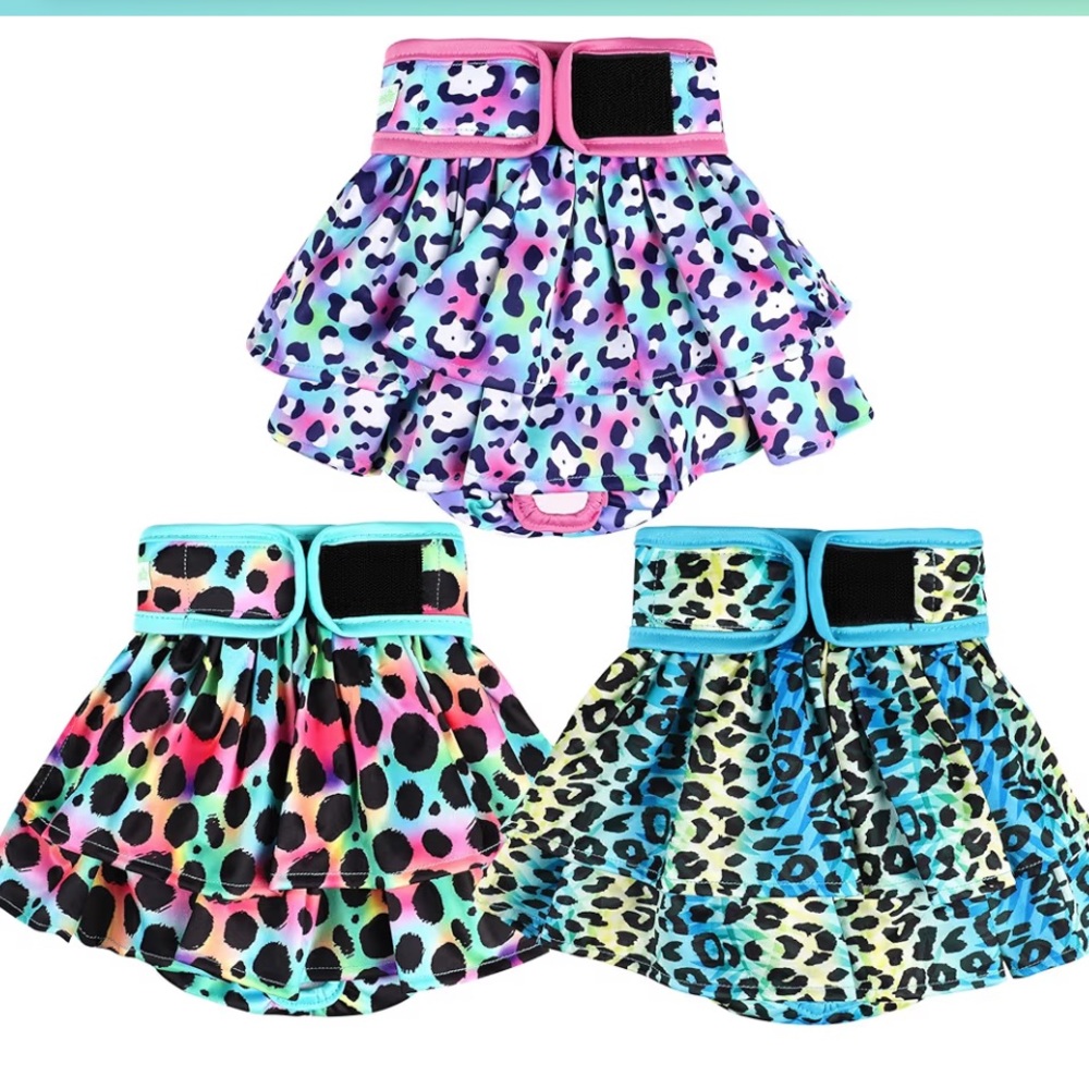 wegreeco Dog Diapers Female (3 Pack), Highly Absorbent Dog Diapers Small